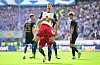 László Bénes erzielte das zweite HSV-Tor gegen Rostock
