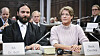 Christina Block mit ihrem Anwalt Ingo Bott.