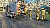 Feuerwehr vor einem Seniorenheim