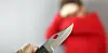 Räuber mit Messer (Symbolfoto).