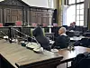 Der Angeklagte mit seinem Verteidiger vor Gericht.