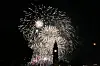 Feuerwerk an den Landungsbrücken