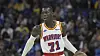 Dennis Schröder im Trikot der Golden State Warriors