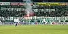 Dieses Banner zeigten die Fans von Wacker Innsbruck während der Partie.