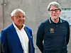 Toni Schumacher bei einem Legenden-Abend im Sommer 2022 gemeinsam mit Felix Magath