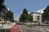 Blick auf die Grindelallee