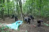 Mehrere Male durchsuchten Polizeibeamte den Altonaer Volkspark und die Rissener Kiesgrube. Letztlich immer ohne Erfolg.