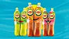 Sechs Flaschen Lipton Ice tea