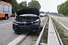 Der 32-jährige BMW-Fahrer mit viel zu hoher Geschwindigkeit auf der B75 unterwegs.