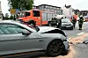 Der 460-PS-Mustang rammte den Kleinwagen – dessen Fahrerin hatte die Geschwindigkeit des Sportwagens mutmaßlich unterschätzt.