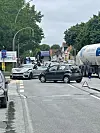 Die zwei am Unfall beteiligten Autos.