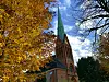 Die Friedenskirche in Siek.