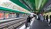 Der U-Bahnhof Wandsbek-Gartenstadt.