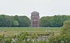 Blick auf die Festwiese im Stadtpark.