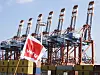 Die Gewerkschaft Verdi hat zum Streik im Hamburger Hafen aufgerufen. (Symbolbild)