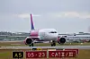 Flugzeug von „Wizz Air“