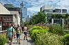 Von 2006 bis 2019 wurde die Gütertrasse in New York zum Park umgebaut.