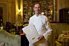 Der Chefkoch des Restaurants 'Haerlin' im Hotel 'Vier Jahreszeiten', Christoph Rüffer