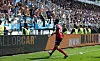 Davie Selke jubelt in Darmstadt vor der HSV-Fankurve