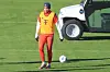 Jamal Musiala steht auf dem Trainingsplatz