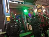 Polizisten sichern die Kiez-Kneipe.