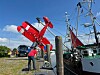 Drama im Norden – historischer Doppeldecker muss in Nordsee bei Büsum notwassern.