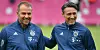 Hansi Flick (l.) war Co-Trainer von Niko Kovac bei den Bayern, bevor er diesen beerbte.