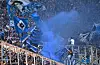 HSV-Fanblock in Mönchengladbach