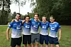 „Dabei sein ist alles! Als Junge Union sind wir sehr motiviert“, sagen Len (21, v.l.), Maurice (25), Marcel (18), Felix (24) und Christian (24).