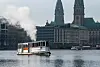 Das Alsterdampfschiff „St. Georg“ ist ab Samstag wieder auf der Binnenalster unterwegs.