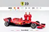 Charles Leclerc und Sebastian Vettel enthüllten ihren neuen Ferrari SF1000 in Reggio Emilia.