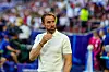 Englands Nationaltrainer Gareth Southgate blickt Richtung Tribüne
