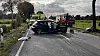 Die Unfallstelle auf der B495