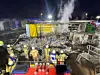 Der Feuerwehr gelang es, den Sattelzug zu löschen.