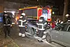 Brand an Mercedes in Lurup – Feuerwehrlöscht rechtzeitig. War es Brandstiftung ?