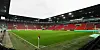 Leeres Stadion bei Geisterspielen Symbolfoto