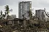 Zerstörte Gebäude nach dem Hurrikan in Acapulco