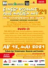 Plakat vom „Einer kommt“-Festival