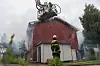 Feuer in Wohnunterkunft