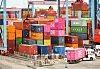 Container am Terminal