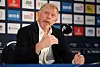 Boris Becker auf der Pressekonferenz