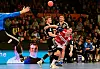 Leif Tissier beim Torwurf gegen Erlangen