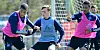 Jan Gyamerah, Robin Meißner und Jeremy Dudziak (v.l.) gehören beim HSV zu den Spielern, die nur noch ein Jahr Vertrag haben.