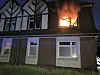 Feuer vernichtet Wohnung in historischen Haus in Brunsbüttel