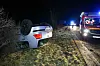 Schwerer Unfall im Norden – Golf übersclägt sich