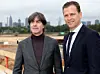 Nicht nur die Nationalmannschaft ist eine Baustelle: Joachim Löw und Oliver Bierhoff 2019 bei der Grundsteinlegung für die DFB-Akademie in Frankfurt