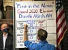 In Dixville Notch ist die Entscheidung bereits gefallen: In dem kleinen Dorf in New Hampshire machte Demokrat Joe Biden das Rennen.