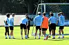 Profis von Hertha BSC im Training