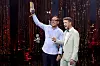 Frank Bremser (l.) und Fabian Pede vom Sender R.SH