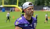 Justin Tucker auf dem Trainingsplatz